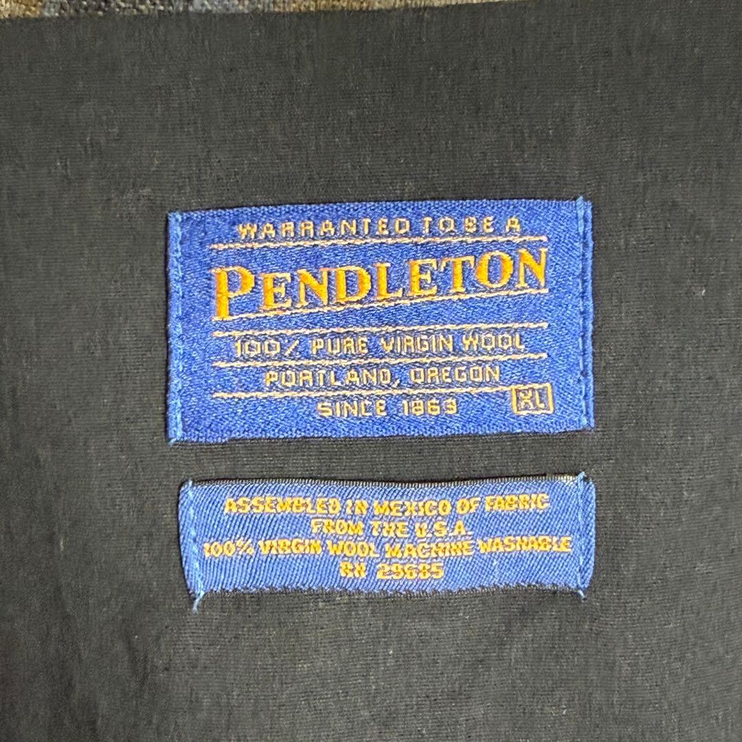 ジャケット・アウター 652 Pendleton Heritage Plaid Wool Jkt XL