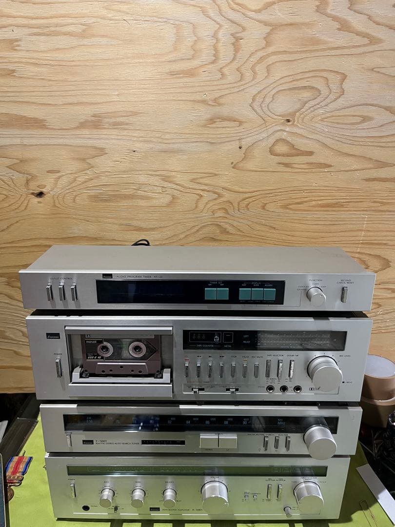 Sansui 山水電気 オーディオ機器　まとめ売り　通電確認済み　ジャンクとして