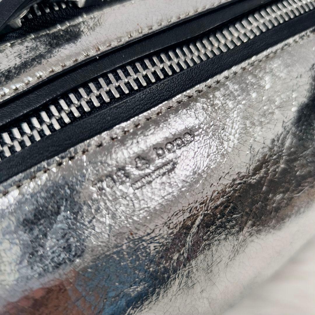 希少☆rag & bone シルバー　エリオットファニーパック　ウエストバッグ