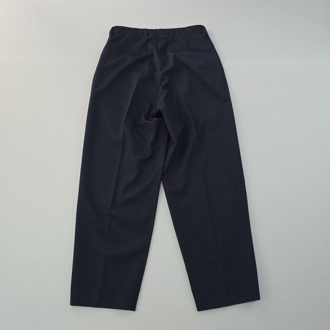 極美品★スティーブンアラン　2プリーツ テーパード パンツ　1.9万　ウール　S