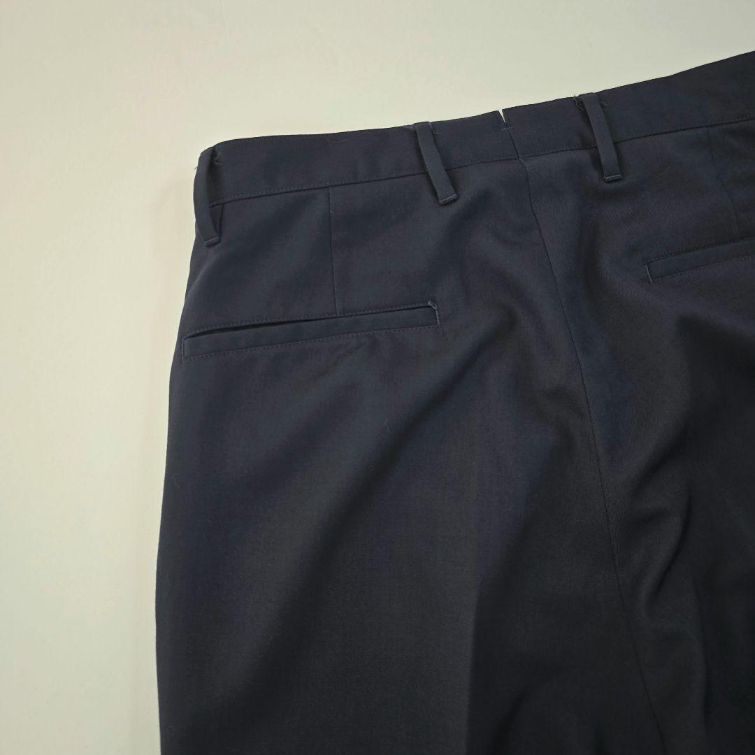 極美品★スティーブンアラン　2プリーツ テーパード パンツ　1.9万　ウール　S