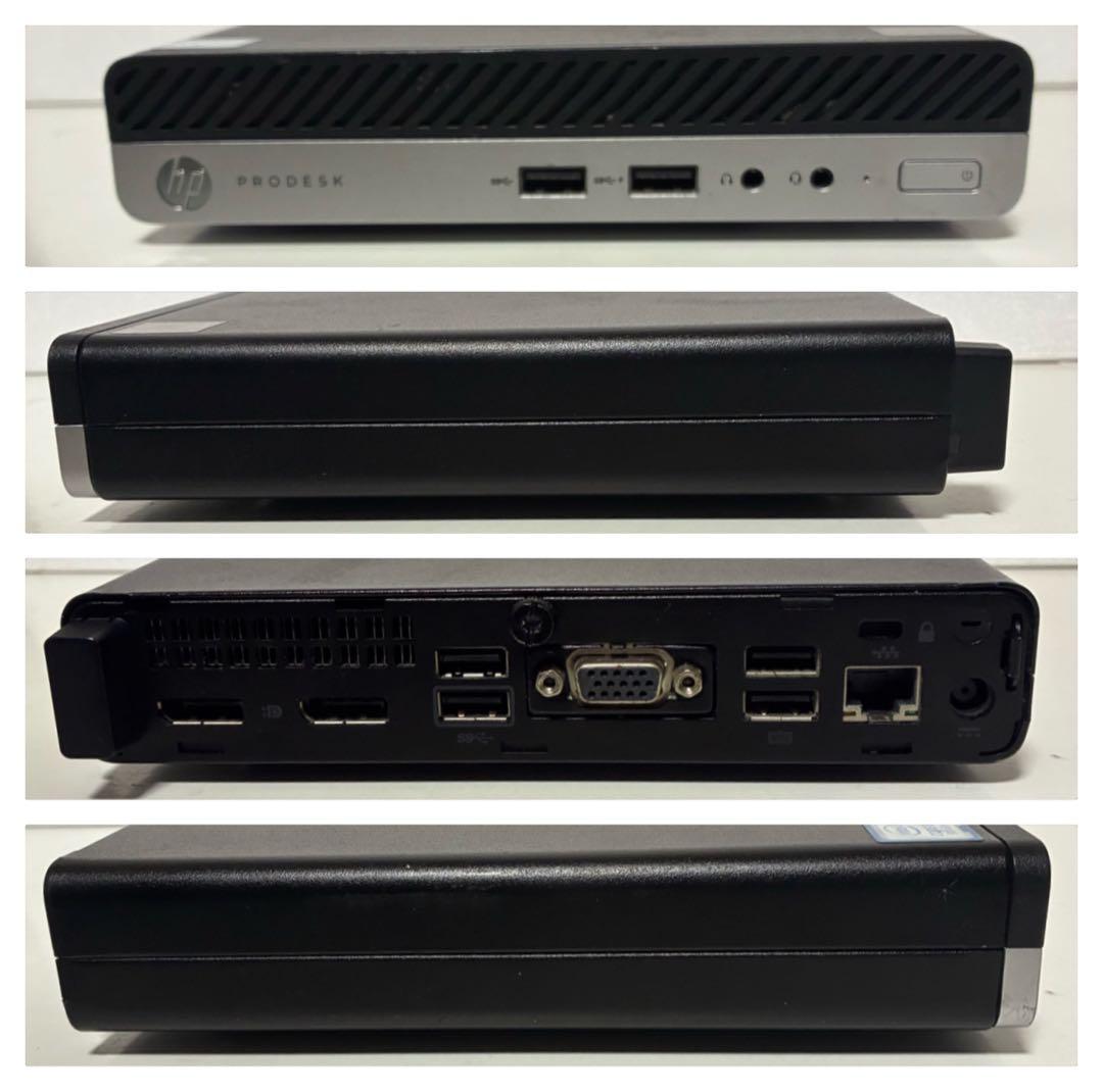 ミニPC HP Prodesk 400 G5 DM i5 9600T/8GB/256GB