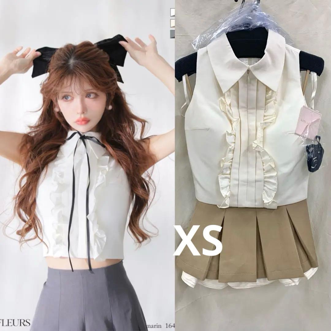 ベージュXS 4609 ディア　アニエルローブドフルール　ブリエ　キャバドレス