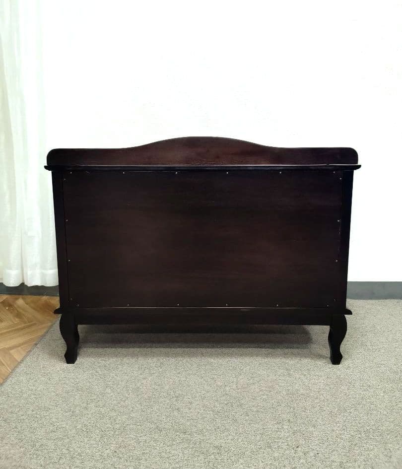 未使用アウトレット アンティーク調 猫脚 キャビネット マホガニー サイドボード