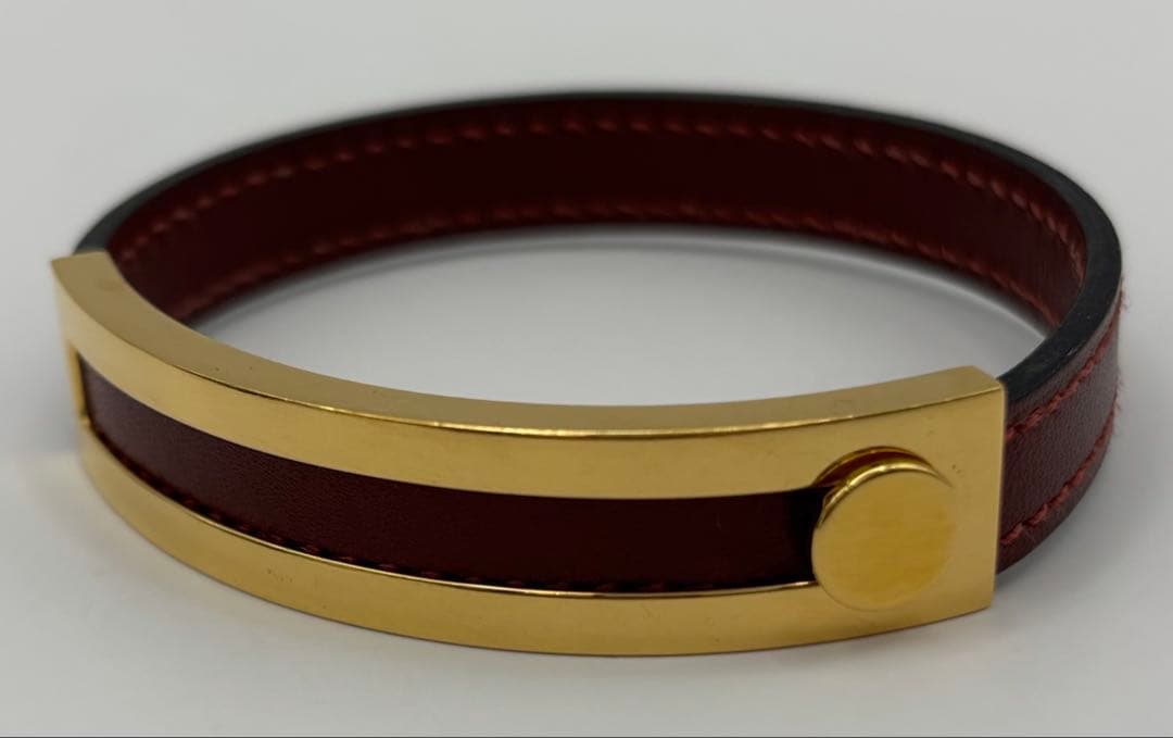 HERMES エルメス プスプス バングル ブレスレット ルージュアッシュ