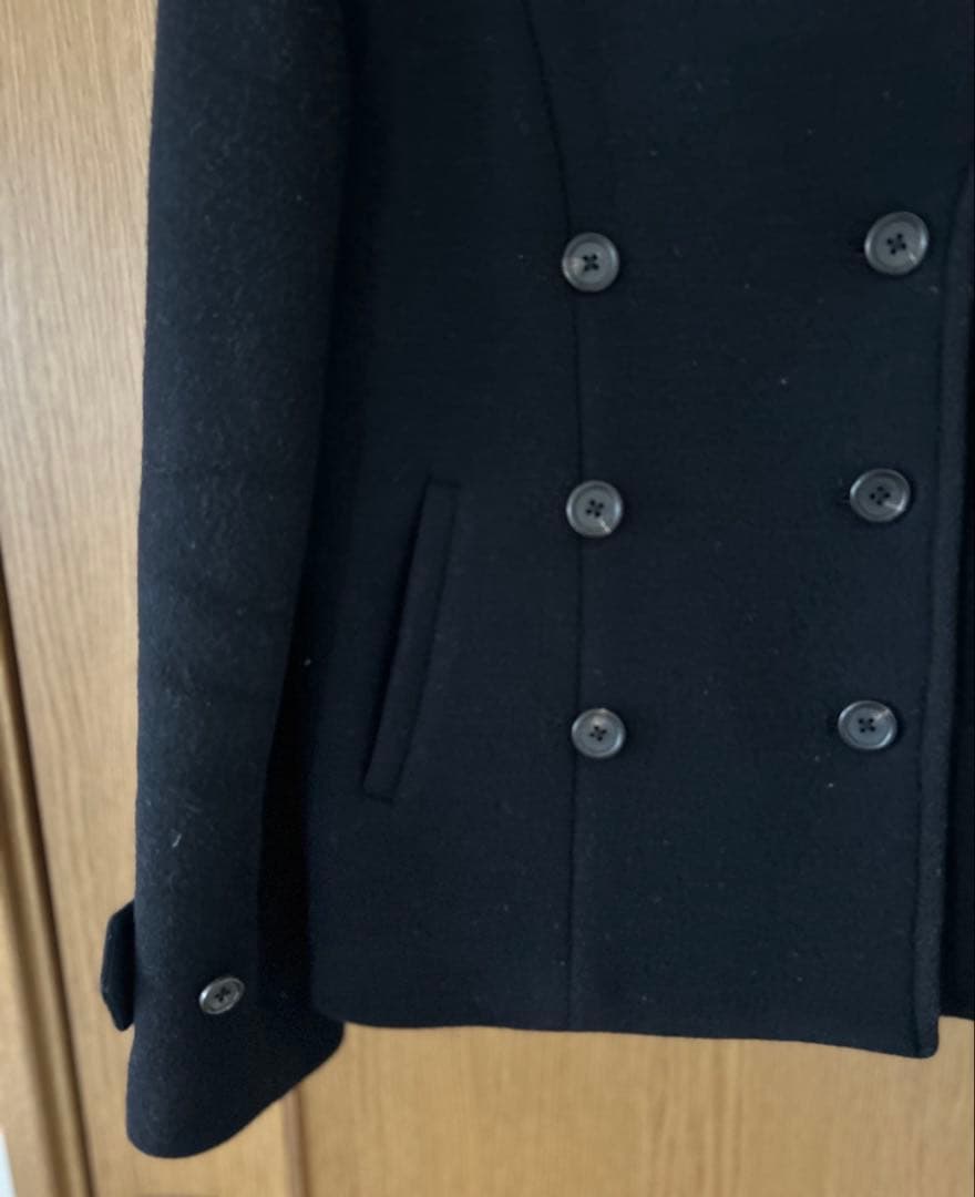 MARGARET HOWELL マーガレットハウエル ピーコートブラック