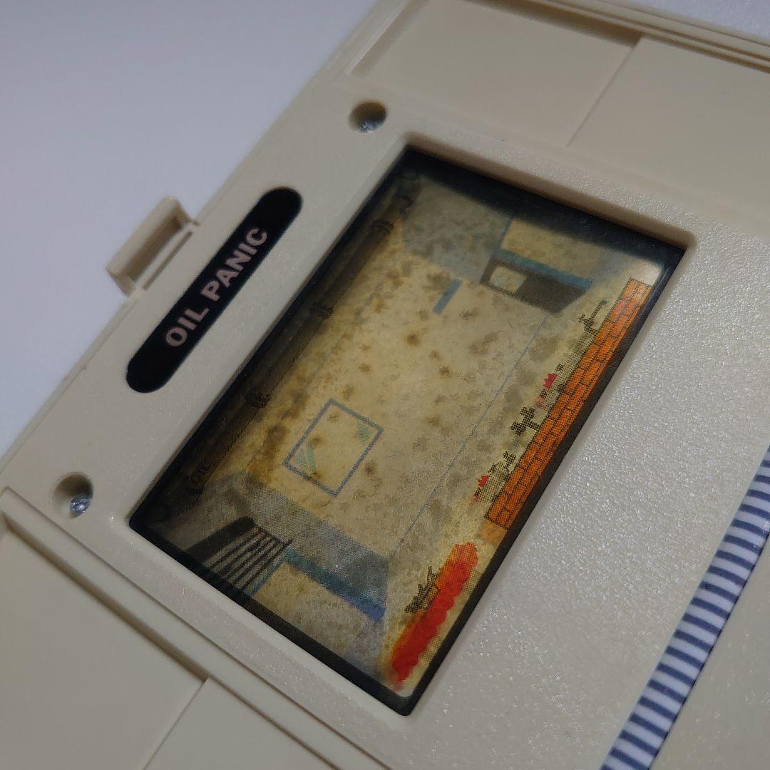【ジャンク品】『オイルパニック』任天堂 ゲームウォッチ 箱・説明書付属