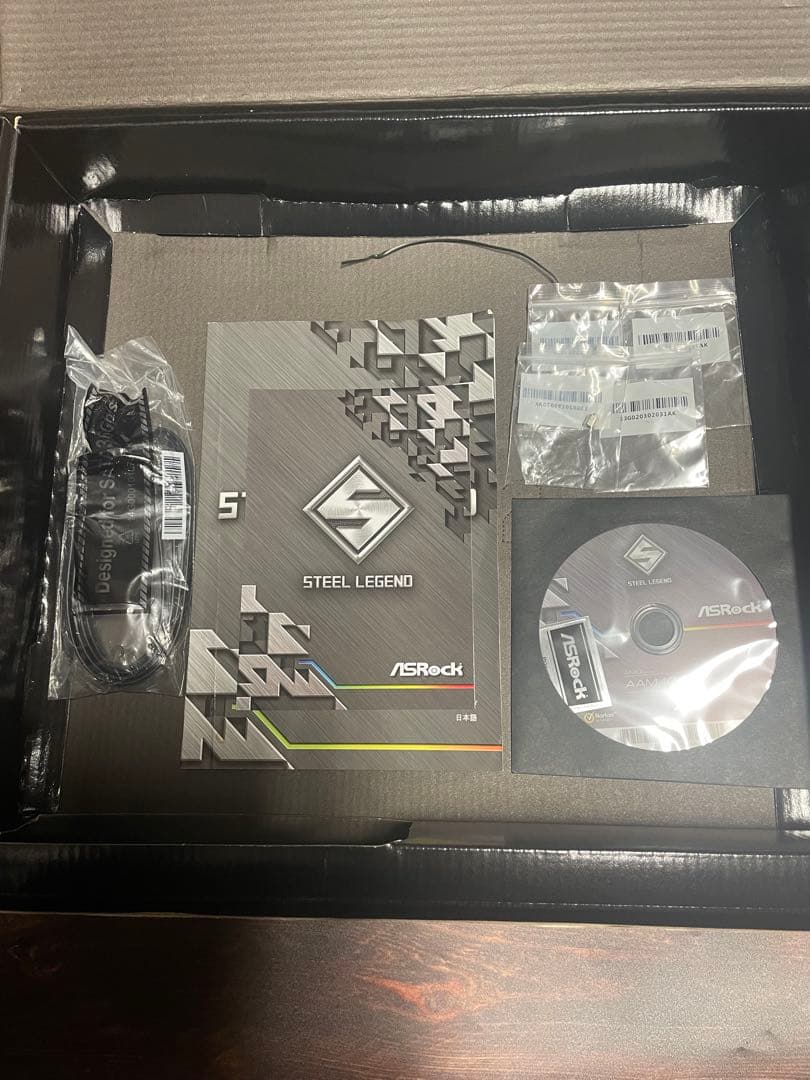 Asrock X570 steel legend マザーボード