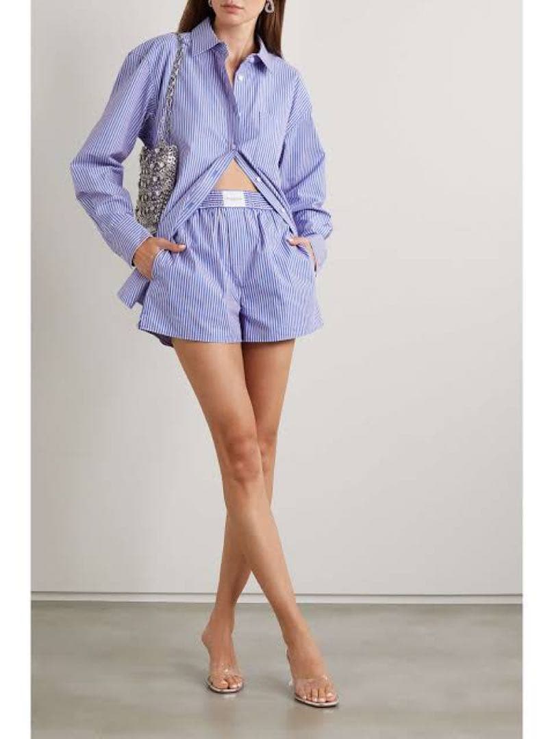 Alexander wang ストライプショートパンツ