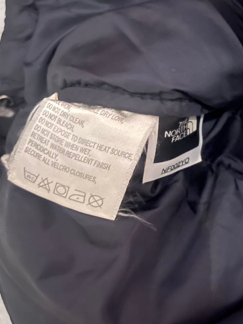 THE NORTH FACEのブラックのヌプシダウンジャケット　サイズM
