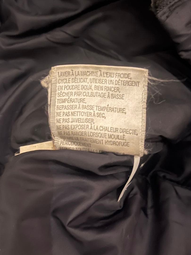 THE NORTH FACEのブラックのヌプシダウンジャケット　サイズM