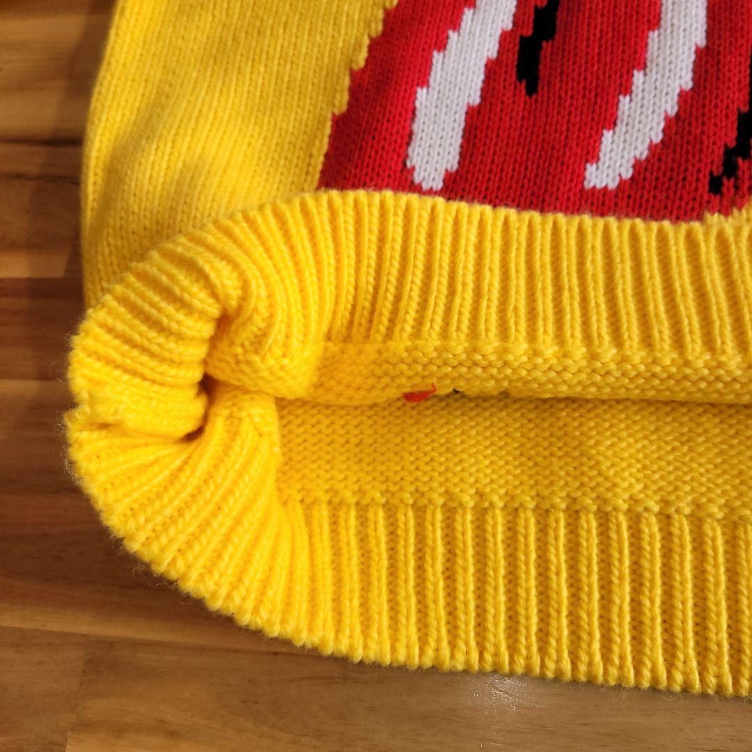 DONCARE Rolling Stones 舌ロゴ ニットセーター