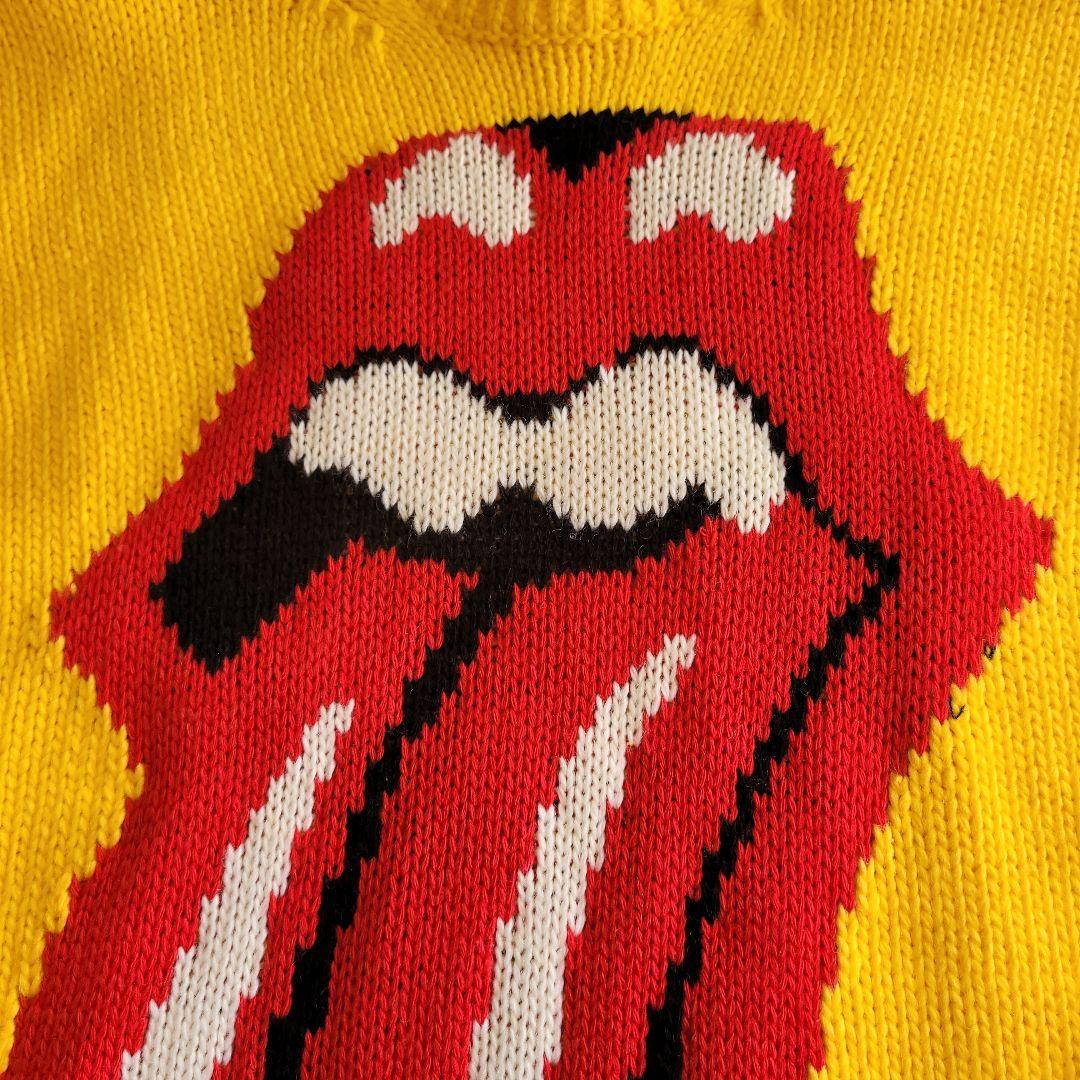 DONCARE Rolling Stones 舌ロゴ ニットセーター