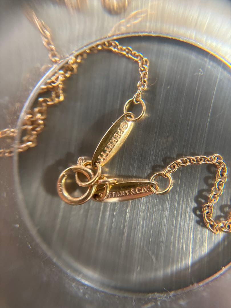 本日限定値下げ ティファニー ローズゴールドチェーンk18