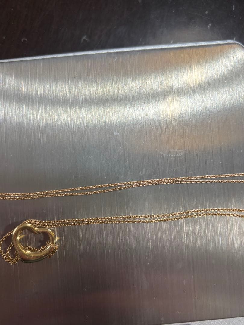 本日限定値下げ ティファニー ローズゴールドチェーンk18