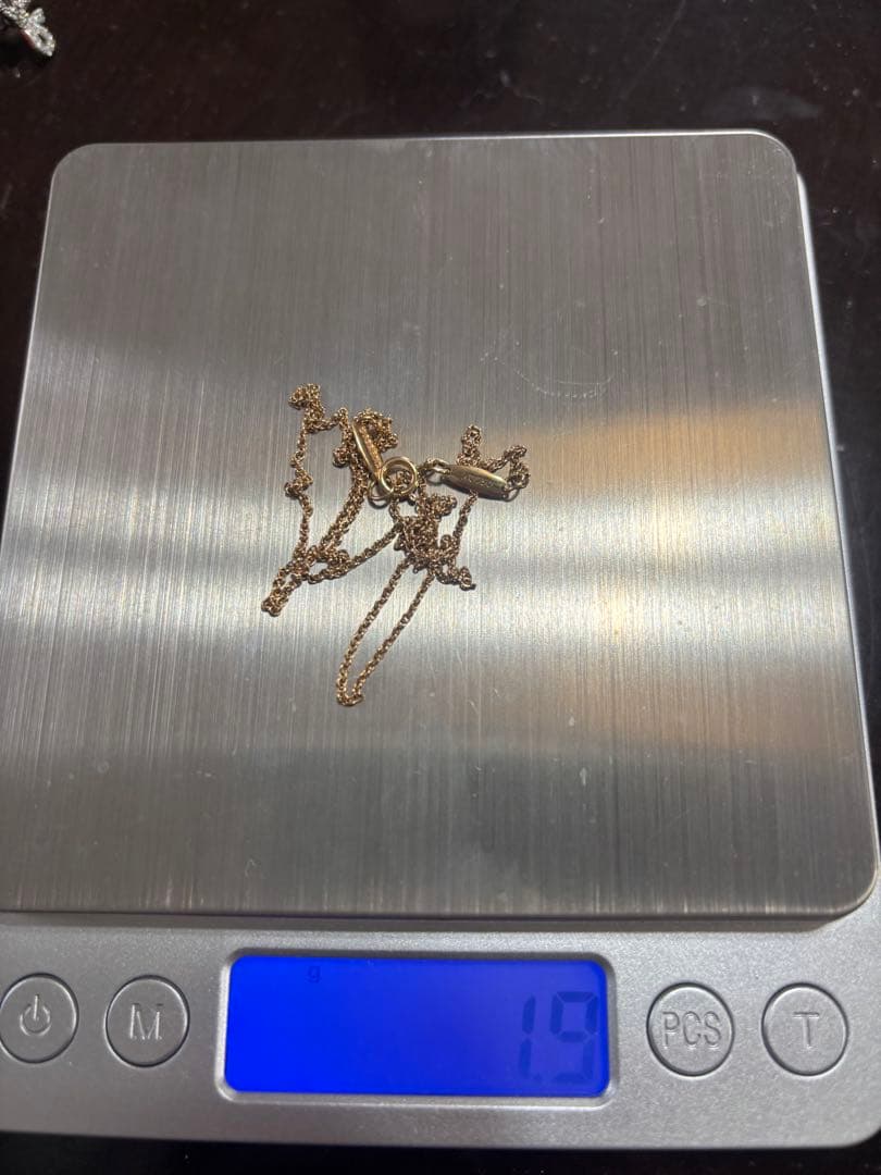 本日限定値下げ ティファニー ローズゴールドチェーンk18