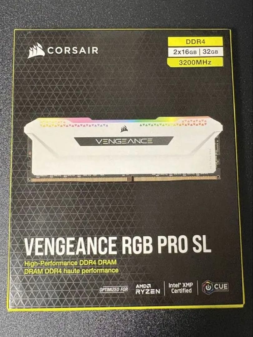CORSAIR DDR4-3200 16G×2 新品未開封【箱キズあり】