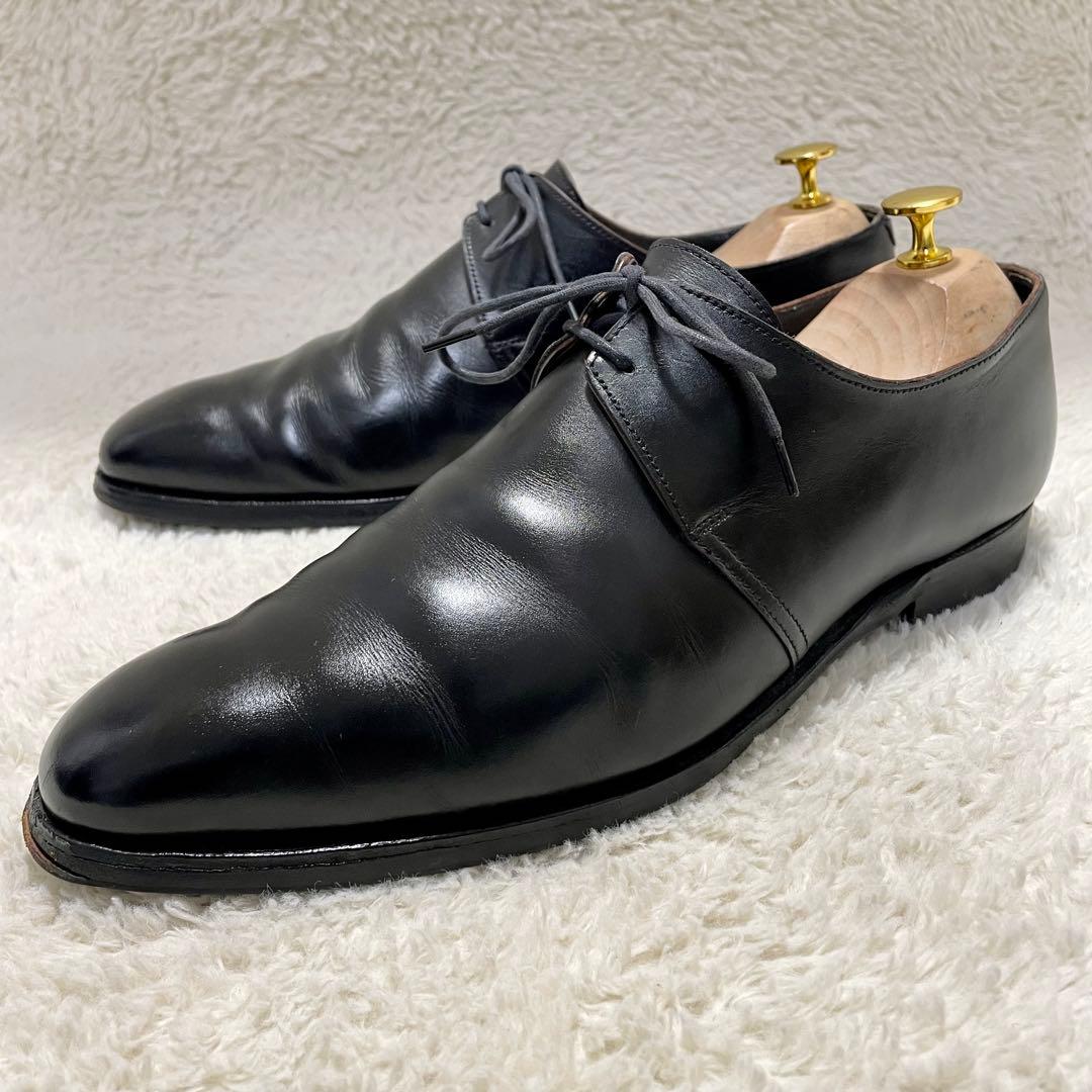 クロケット＆ジョーンズ ポールスミス別注 外羽根 プレーントゥ 8E