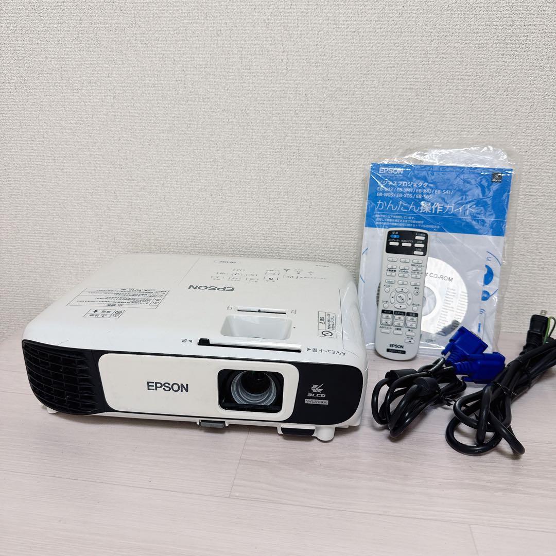 2460【動作品】EPSON EB-U42 プロジェクター