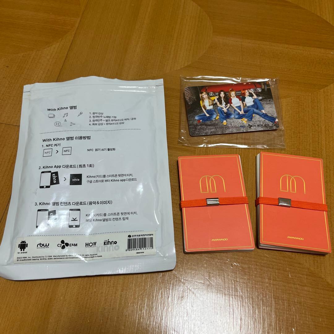 MAMAMOO　ママム　CD アルバム melting kihno kit