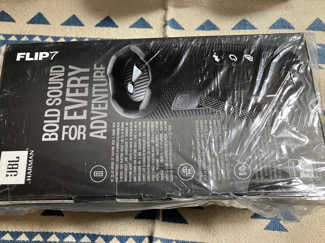 ⭐️JBL FLIP 7 ブラック⭐️新品、未開封