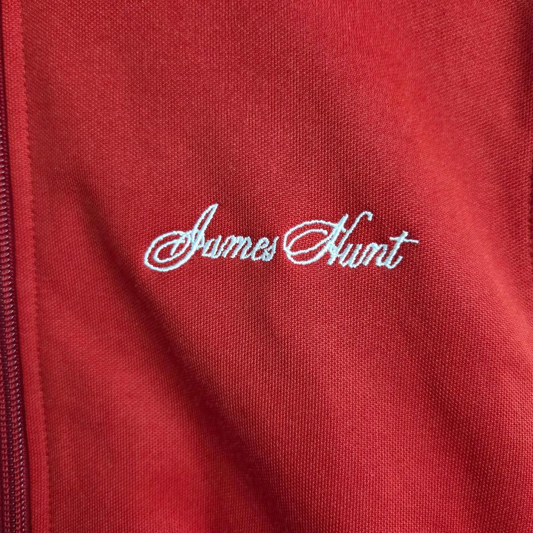 希少　アディダスオリジナルス　トラックジャケット L　レッド　ジェームスハント