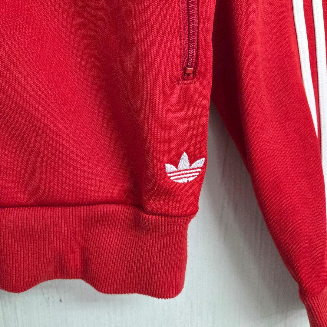 希少　アディダスオリジナルス　トラックジャケット L　レッド　ジェームスハント
