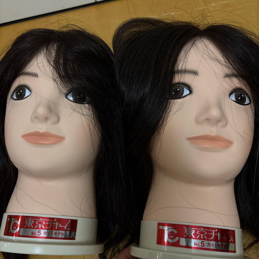 東京チャームNo.5 カットモデル　2体セット 2体セット 未使用 練習用