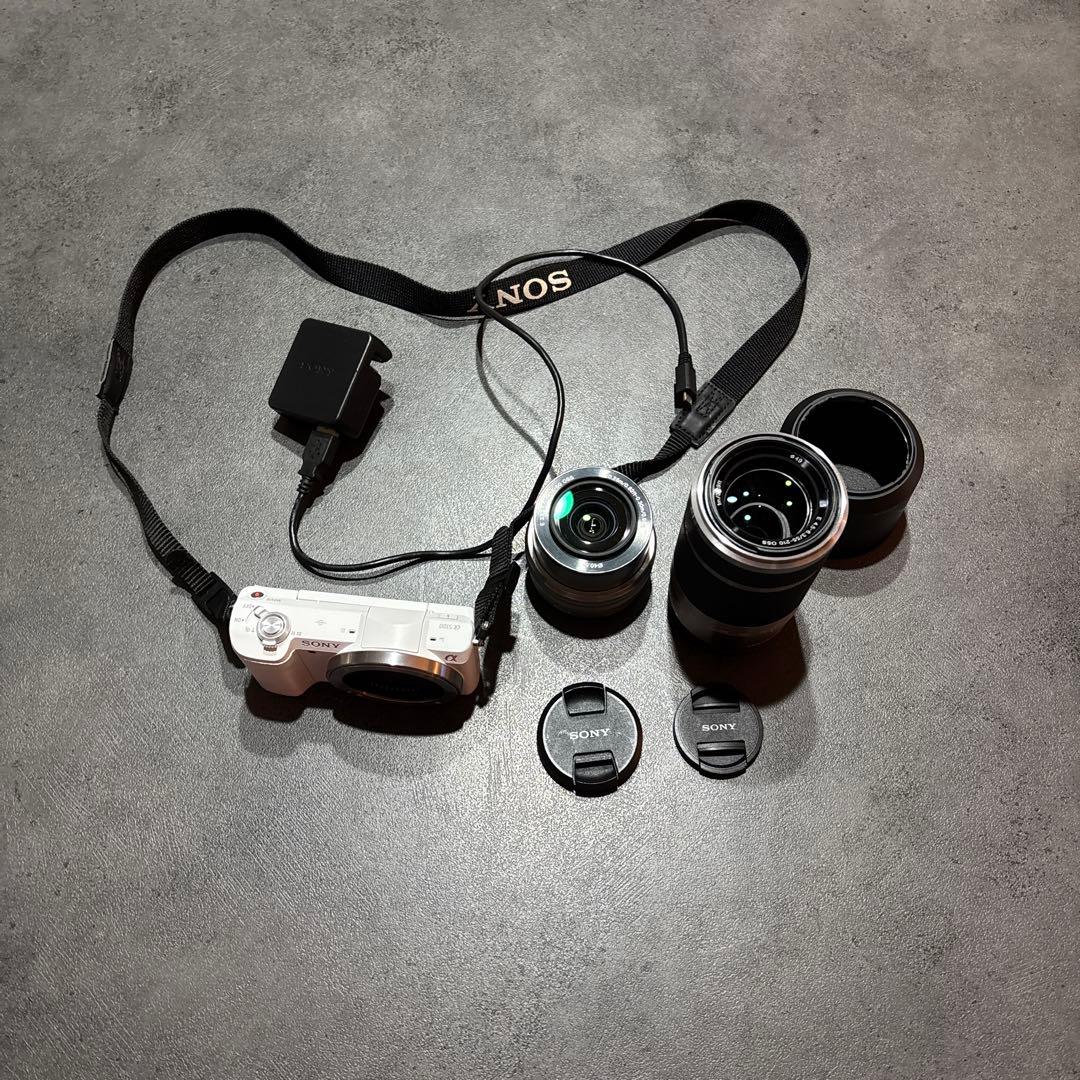 H*ô様 【美品】SONY α5100 ミラーレス一眼 パワーズームレンズ+望遠