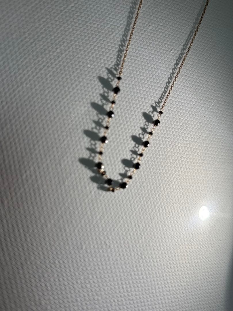 即購入不可プロフ必読　10金ダイヤモンドネックレス