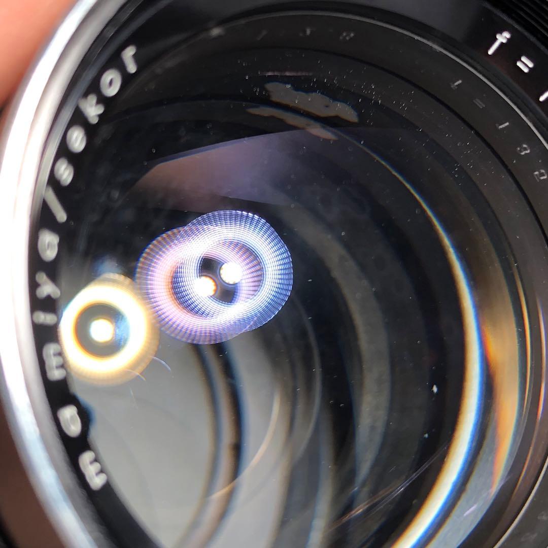 実用　純正ケース付　MAMIYA 135mm f2.8 m42マウント