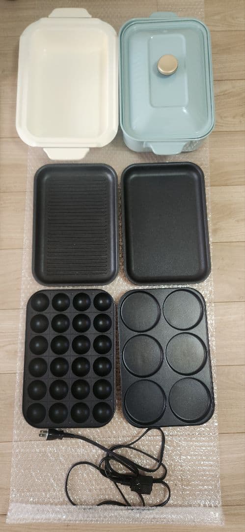 BRUNO ホットプレート 4種プレート付き