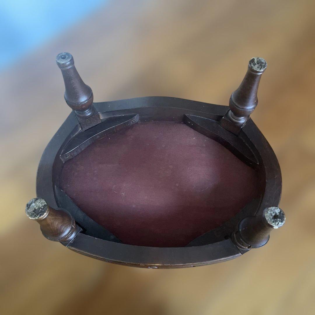 オールドキリムベンチスツール　椅子　昭和ヴィンテージ