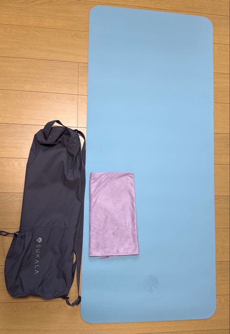 LAVA ラバ　SUKALA ヨガマット リバーシブル　ケース付　マットラグ