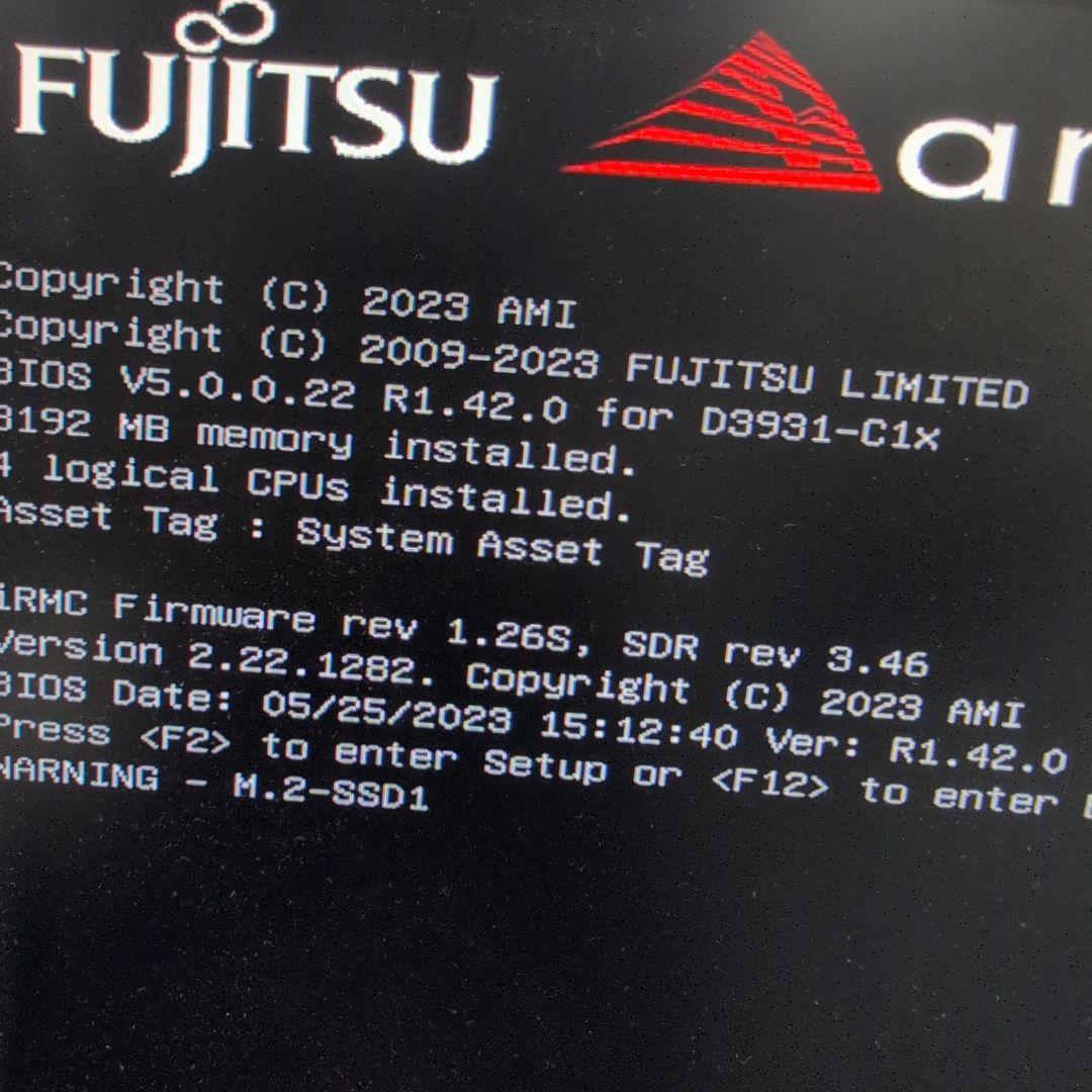 Fujitsu PRIMERGY TX1310 M5 サーバーセット
