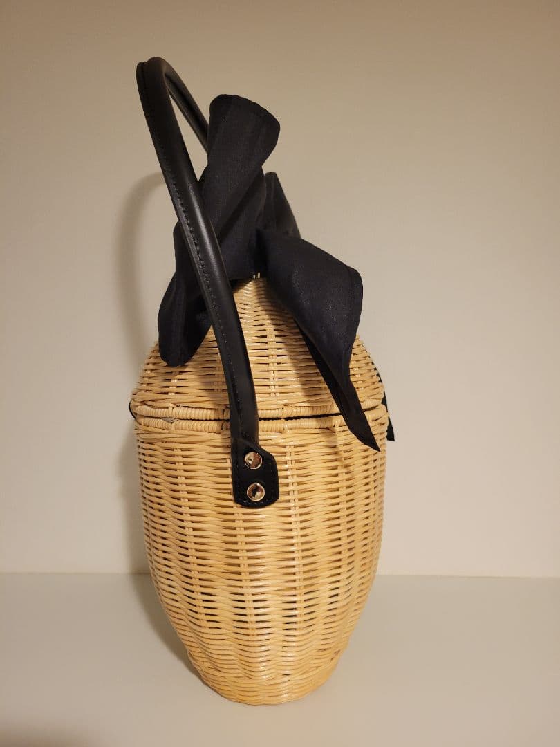 GIRLISH ガーリッシュ　どんぐりラタンバッグ　かごバッグ