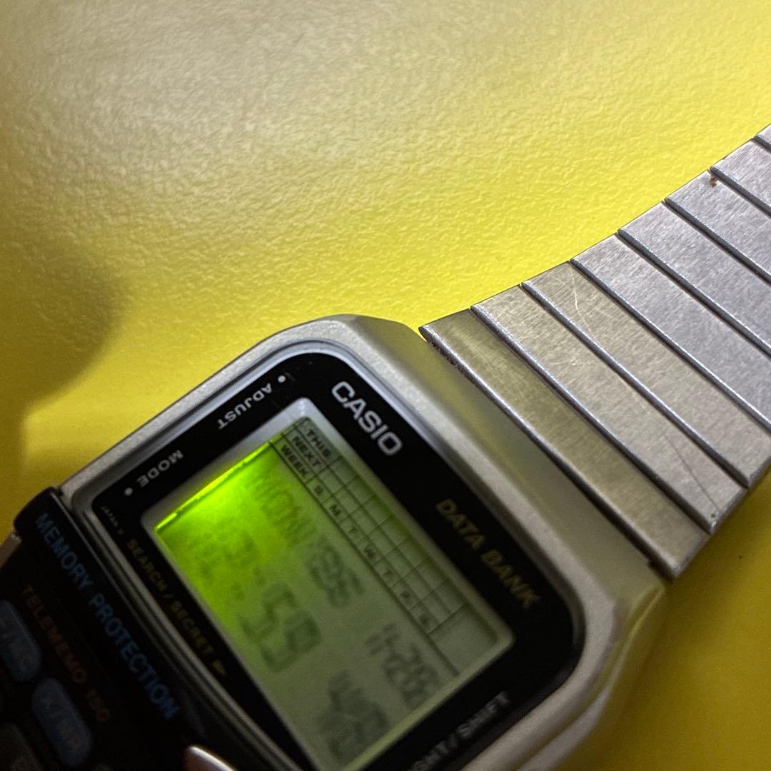 CASIO DATA BANK MEMORY PROTECTION 腕時計