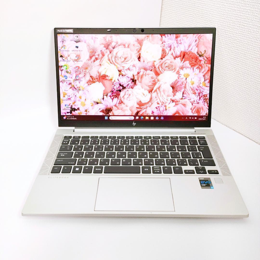 第11世代i7✨️16GB/SSD512G/小型/カメラ付きノートパソコン/HP