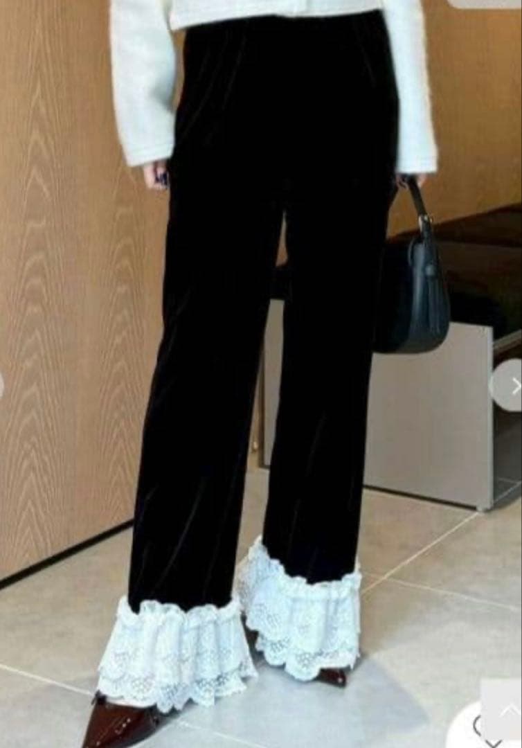 LILYBROWN バリエーションフリルパンツ　1サイズ