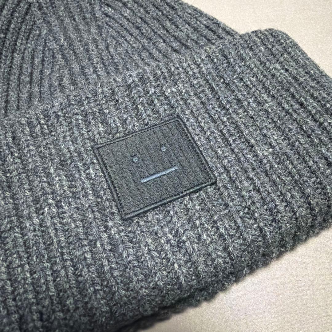 正規品 Acne Studios Pancy N Faceニット帽 新品