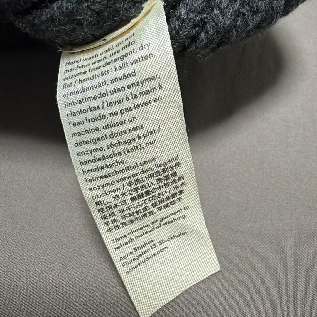 正規品 Acne Studios Pancy N Faceニット帽 新品