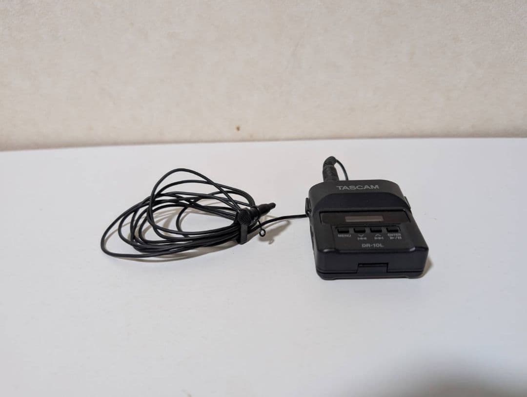 TASCAM DR-10L ピンマイクレコーダー 黒