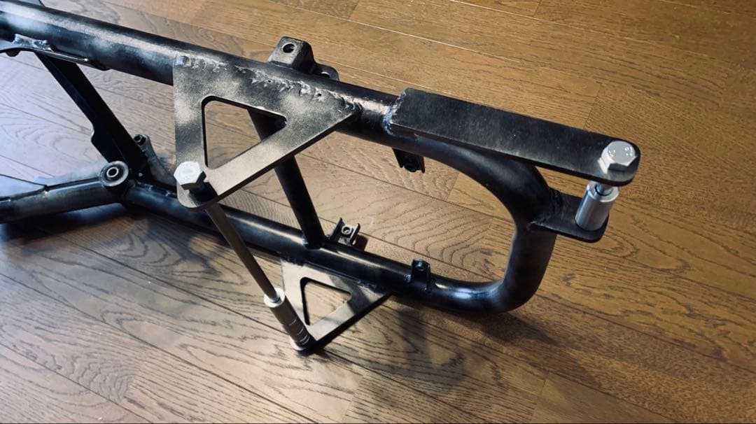 最終出品送込　ズーマー　直吊りフレーム　300mm パーツ多数セットロンホイ太足