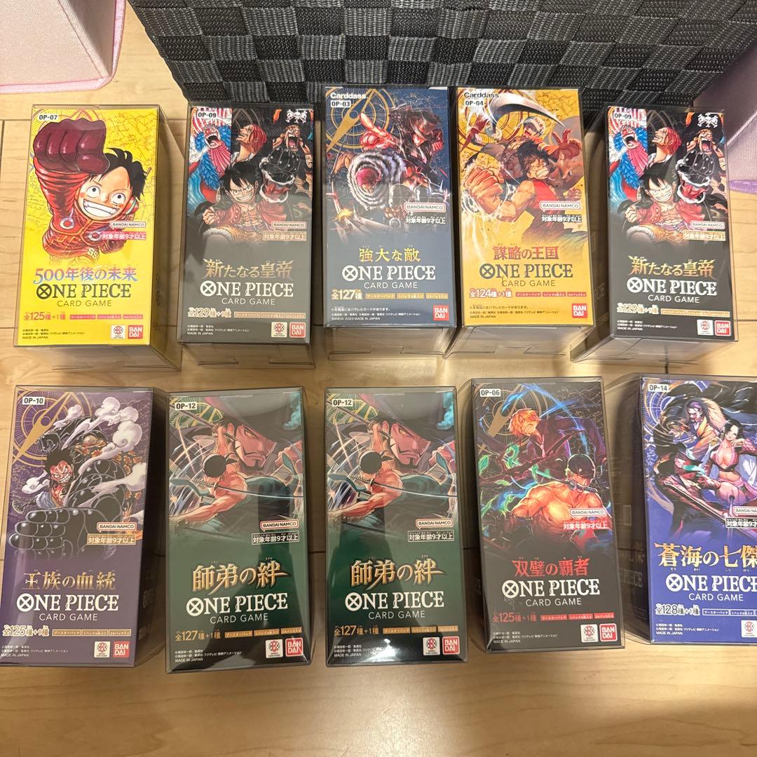 ONE PIECE テープ付き未開封box ローダー付き10box