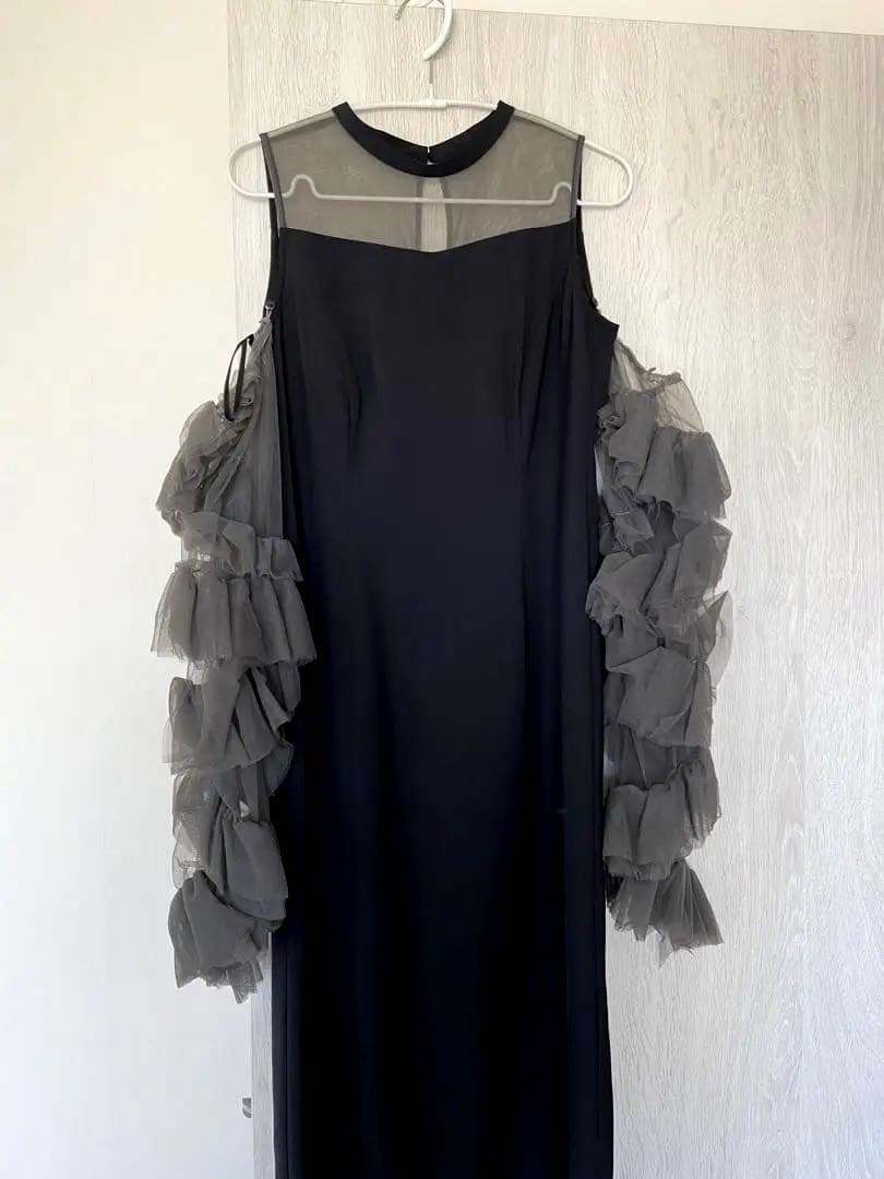 【美品】ANDRESD パーティードレス 結婚式 同窓会 お呼ばれワンピース