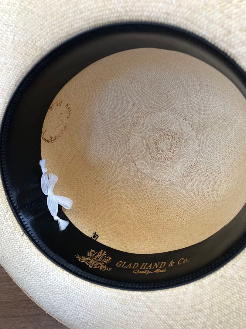 新品 GLAD HAND パナマハット weirdo FAT HATTER