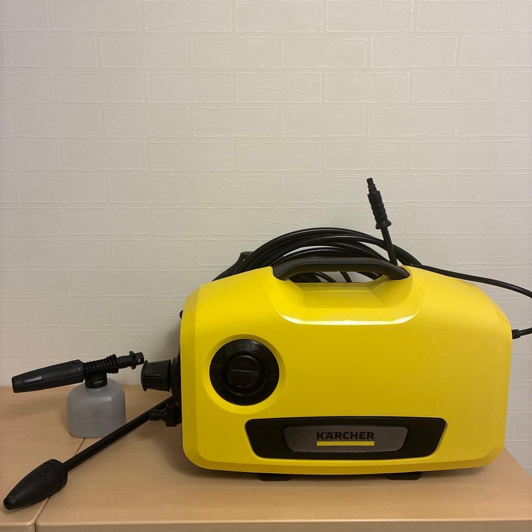 KARCHER K2 サイレント 高圧洗浄機 本体＋ホース