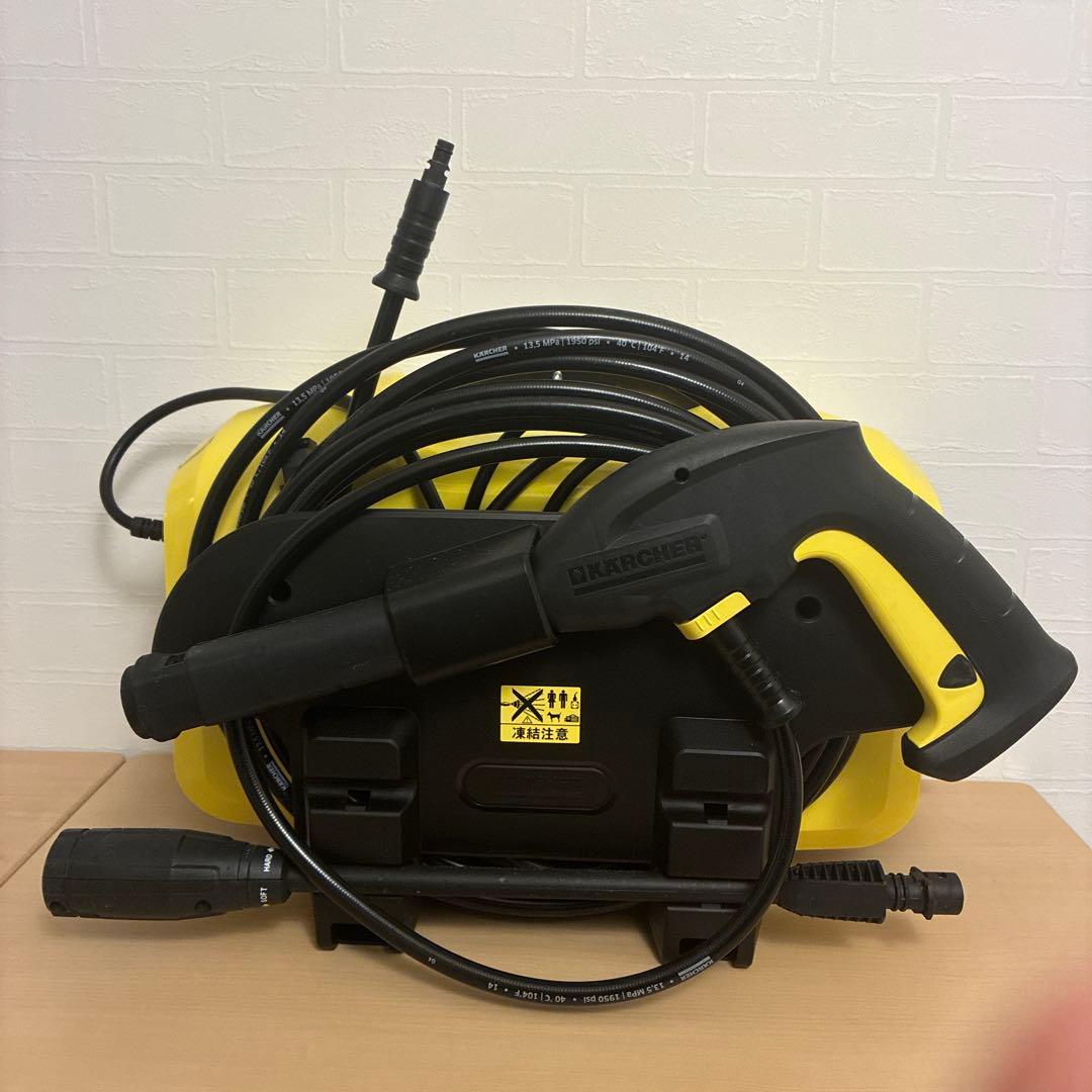 KARCHER K2 サイレント 高圧洗浄機 本体＋ホース
