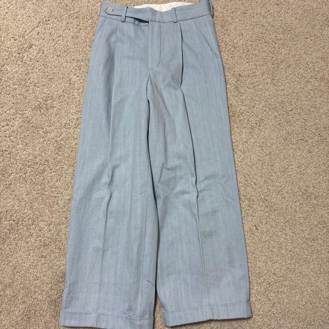 2024SS HAVERSACK ATTIRE バギー　デニムパンツ　スラックス