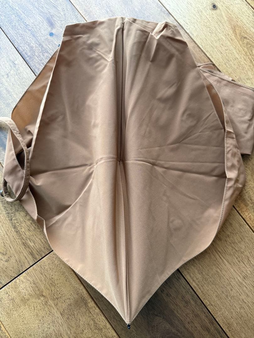 大森商店　折り畳み　日傘　キャメル